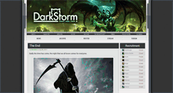 Desktop Screenshot of darkstormguild.com